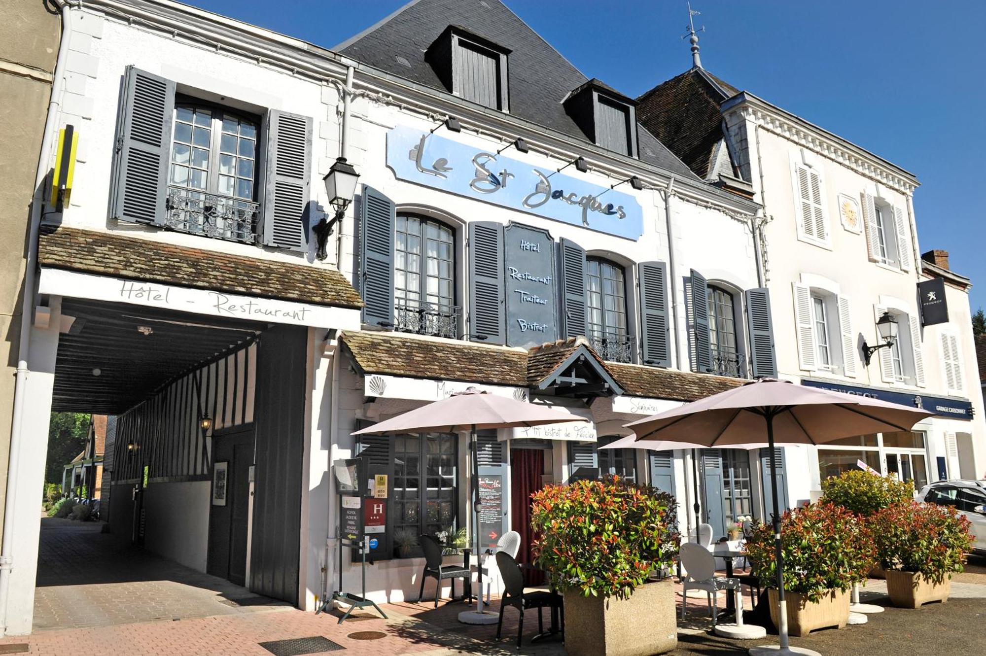 Le Saint-Jacques Hotel Cloyes-sur-le-Loir Exterior foto